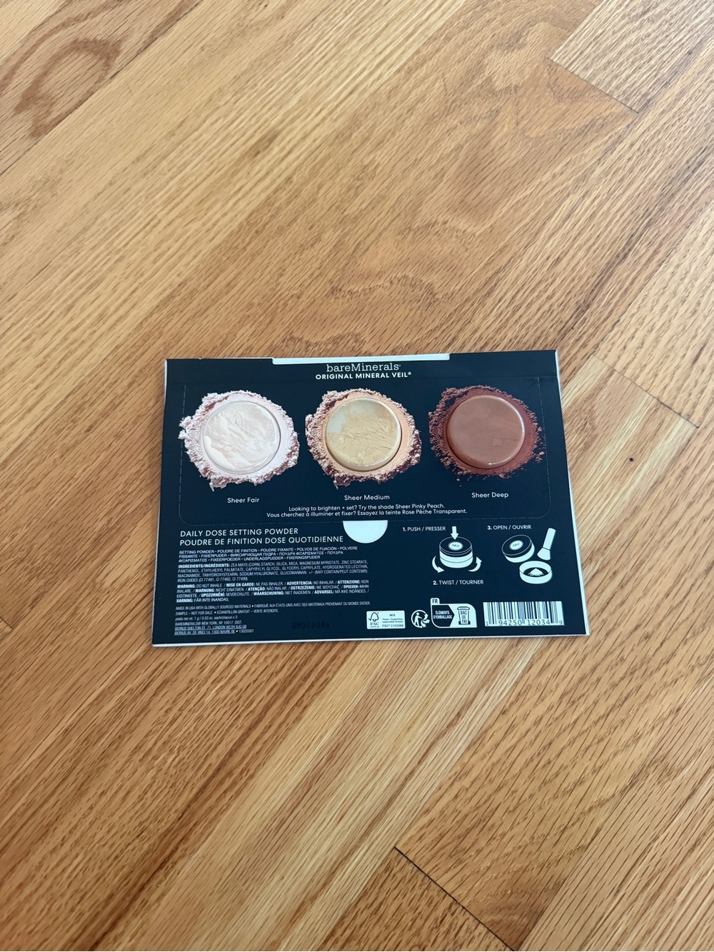 bareMinerals Original Mineral Veil Daily Dose Setting Powder Trio
